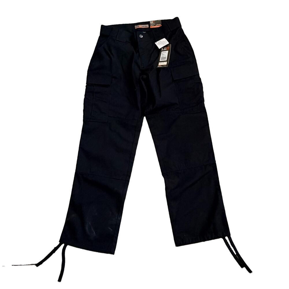 New 5.11 Tactical Womens Black Ripstop Tdu Pants 6 Regular NWT
